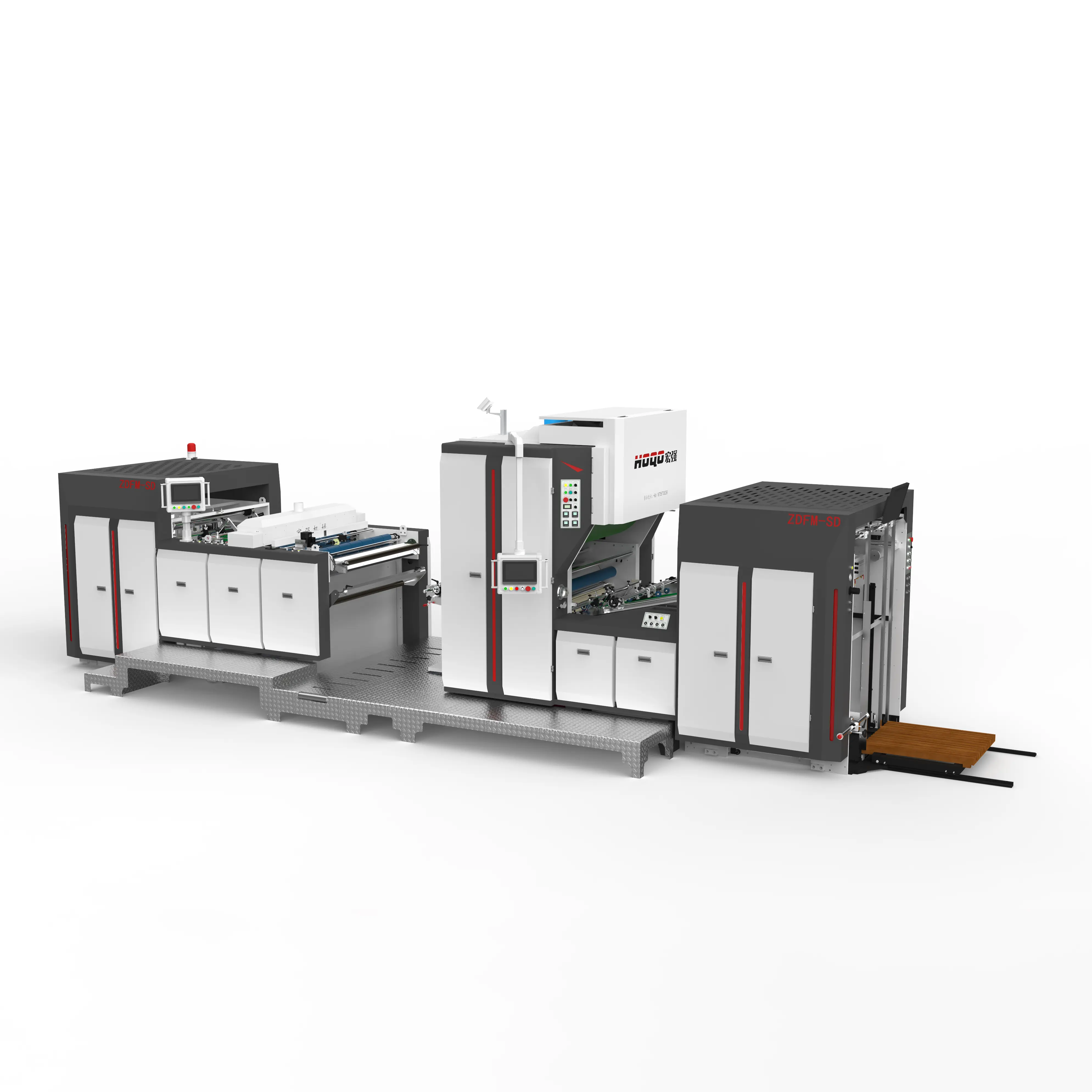 Έξυπνο Servo Hot Knife Laminating Machine