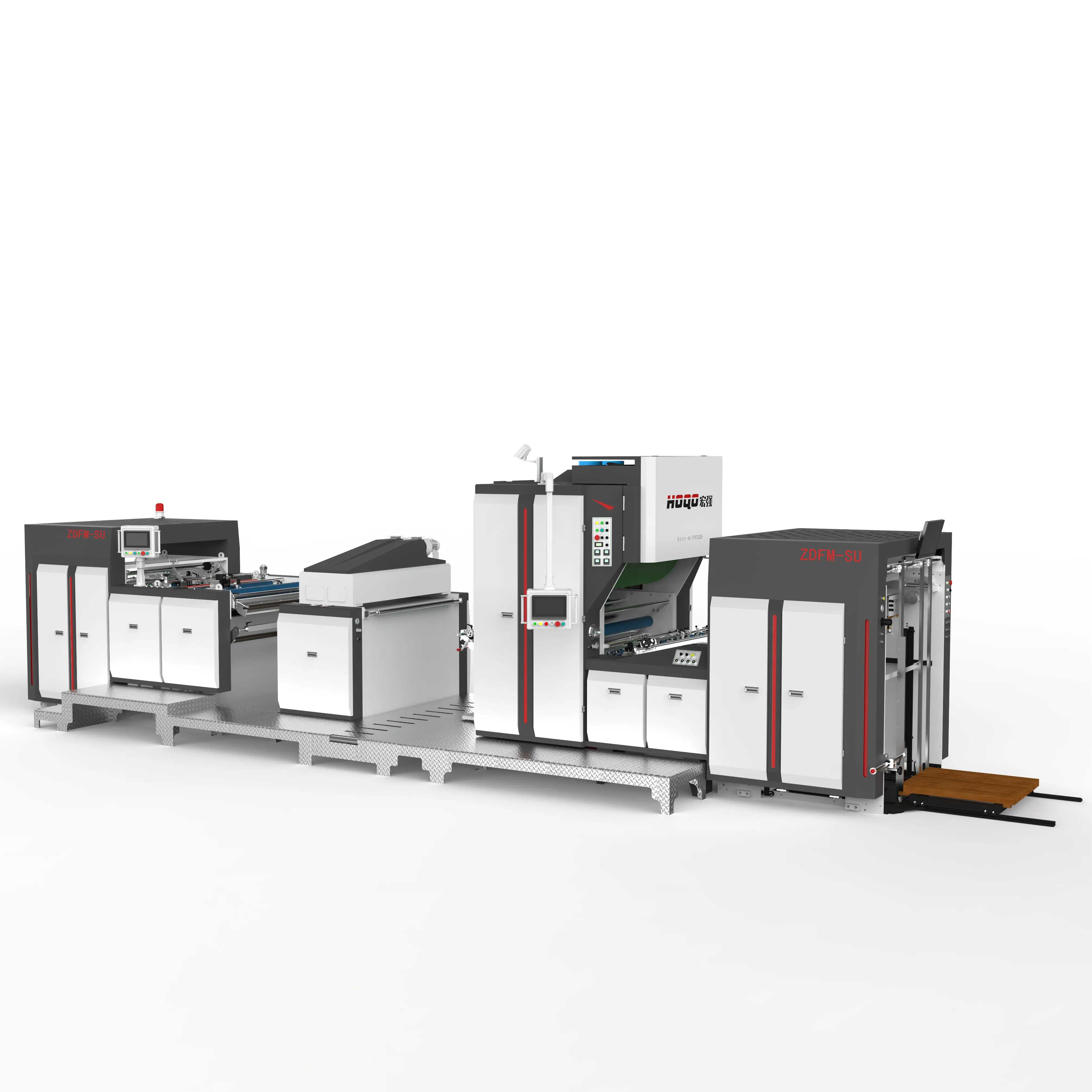 Έξυπνη μηχανή πλαστικοποίησης Servo UV Curing