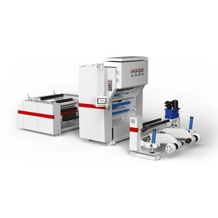 Μηχάνημα αυτόματης πλαστικοποίησης σε ρολό χαρτιού